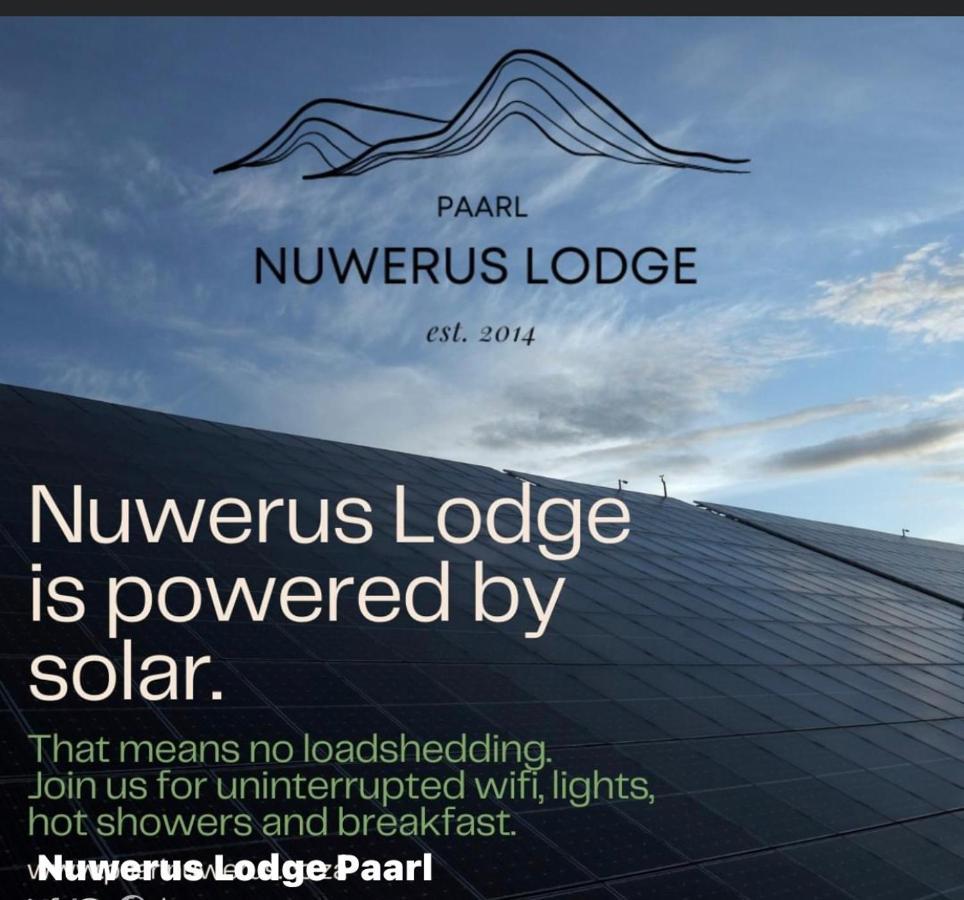 Nuwerus Lodge Paarl Eksteriør bilde